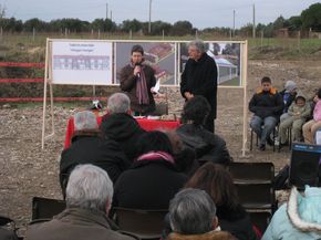 Posa prima pietra Villaggio Famiglie